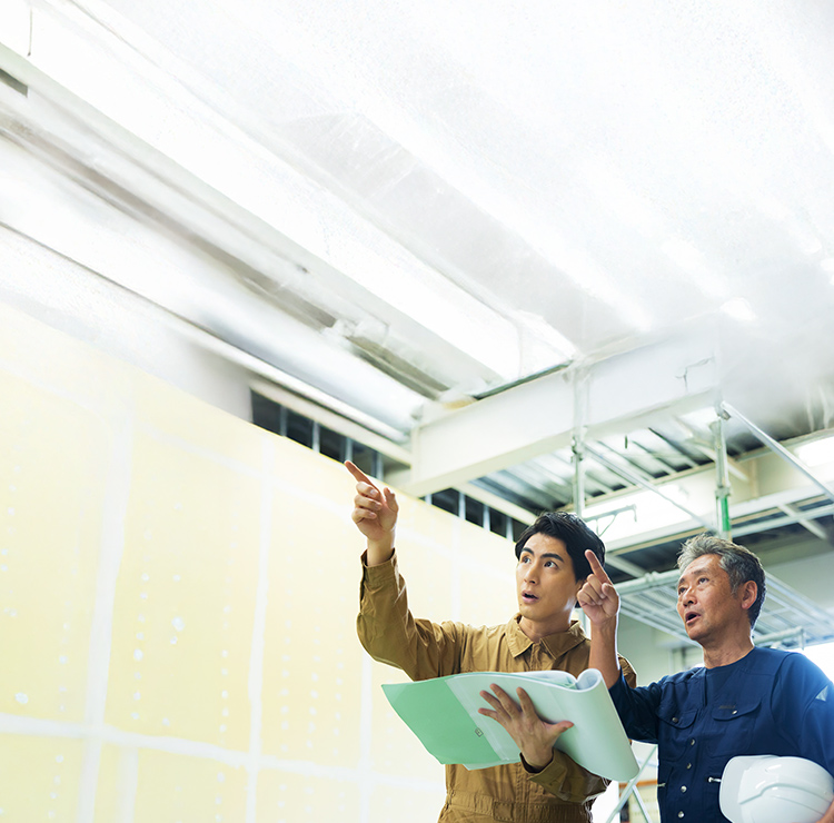 LOC Inter Smile 笑顔と笑顔を繋ぐ、LOCシステム。宮城県近郊における不動産の有効活用、テナントの物件探しはお任せください。